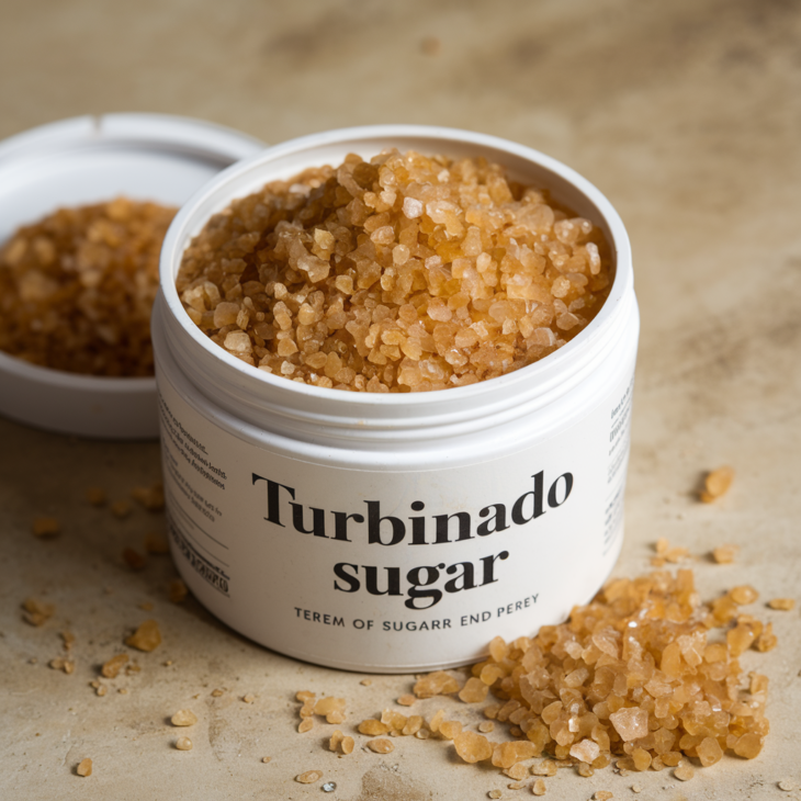 Turbinado sugar for baking